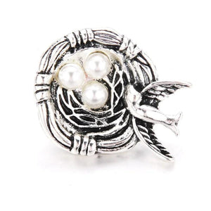 10pcs 18MM Metal Snap Buttons for DIY Snap Bracelets Women Jewelry