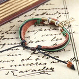 Key Bracelet Lock & Key Couples Leather Bracelet His & Hers Bangles