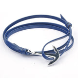Antique Silver Anchor Bracelet for Women Classic Jewelry Nautical Sailor Wristba