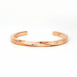 Never Give Up Titanium Spiral Bracelet for Couples
