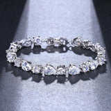 Vintage Zircon Tennis Bracelet for Women