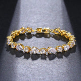 Vintage Zircon Tennis Bracelet for Women