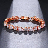 Vintage Zircon Tennis Bracelet for Women