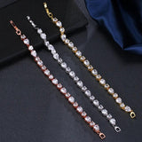 Vintage Zircon Tennis Bracelet for Women
