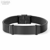 Stainless Steel Metal Watch Band Link Bracelet Watchband Leather Bracelets