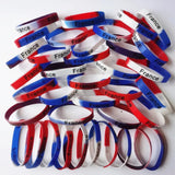 20PCS Flag Bracelets National Wristband Toys Soccer Football Fans Teams