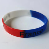 20PCS Flag Bracelets National Wristband Toys Soccer Football Fans Teams
