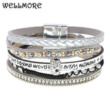 Bohemia Charm Leather Bracelets for Women