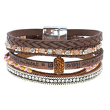 Bohemia Charm Leather Bracelets for Women
