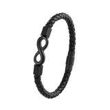 European American Woven Leather Bracelet Men's Rope Bracelet