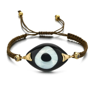 Big Resin Evil Eye Female Bracelet Women Bracelets