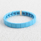 Boho Enamel Beads Bracelet for Girls Women