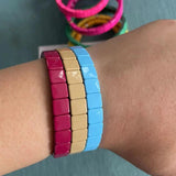 Boho Enamel Beads Bracelet for Girls Women