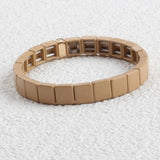 Boho Enamel Beads Bracelet for Girls Women