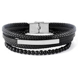 Multilayer Punk Rope Bracelets in 5 Colors
