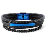 Multilayer Punk Rope Bracelets in 5 Colors