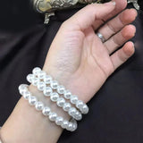 Summer Pearl Elastic Bracelet For Women