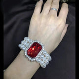 Summer Pearl Elastic Bracelet For Women