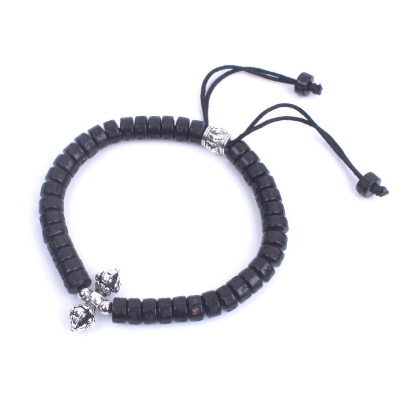 Tibetan Om Mani Padme Hum Bracelet Vajra&Ghanta Charm