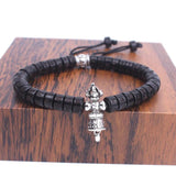 Tibetan Om Mani Padme Hum Bracelet Vajra&Ghanta Charm