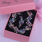 Leaf Silver Bridal Jewelry Pretty Dress Bracelet for Women