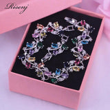 Leaf Silver Bridal Jewelry Pretty Dress Bracelet for Women