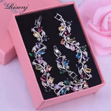 Leaf Silver Bridal Jewelry Pretty Dress Bracelet for Women