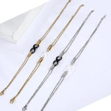 Stainless Steel Crystal Infinity Bracelet For Women
