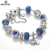 Mesh Braided Bracelet with Starry Glamour Bracelet for Women