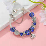 Mesh Braided Bracelet with Starry Glamour Bracelet for Women