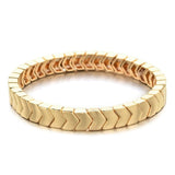 Bohemian Arrow Beads Bracelet 14k Plated Silver