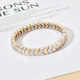 Bohemian Arrow Beads Bracelet 14k Plated Silver