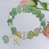 Korea Crystal Bracelet Butterfly Charm Jewelry for Women