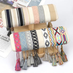 Bohemia Adjustable Rope Braided Bracelet Couple Jewelry