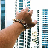 Stainless Steel Arrow Bracelet Cuff Jewelry for Men
