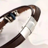 Women's Punk Style Flower Inlaid Bracelet