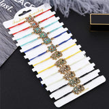 Bohemia 12pcs Women Turtle Elephant Charms Bracelet Set Adjustable Anklet