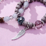 Boho Tassel Charm Bracelet Set for Women