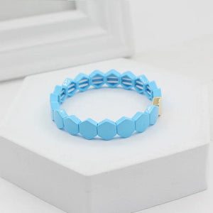 European American Ins Enamel Macaron Women's Bracelet Bohemian Style