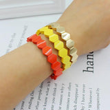 European American Ins Enamel Macaron Women's Bracelet Bohemian Style