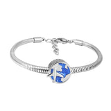 Stainless Steel Chain Bracelet Charm Jewelry