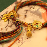 Tibetan Bracelet Stainless Steel Glass Locket Keepsake Bangle