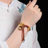 Tibetan Bracelet Stainless Steel Glass Locket Keepsake Bangle