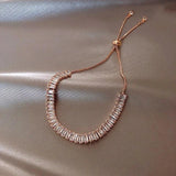 High-end Flower Zircon Adjustable Butterfly Bracelet