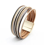 2mm Leather Rope Bracelets for Women
