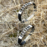 Men's High Genes Leather Chain Bracelet Bangle Jewelry