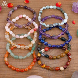 Bohemia Crystal Beads Stretch Bracelet - Women Birthday Jewelry Gift