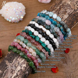 Bohemia Crystal Beads Stretch Bracelet - Women Birthday Jewelry Gift