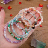 Bohemia Crystal Beads Stretch Bracelet - Women Birthday Jewelry Gift