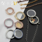 Christmas Gift Crystal Twist Glass Locket Bracelet